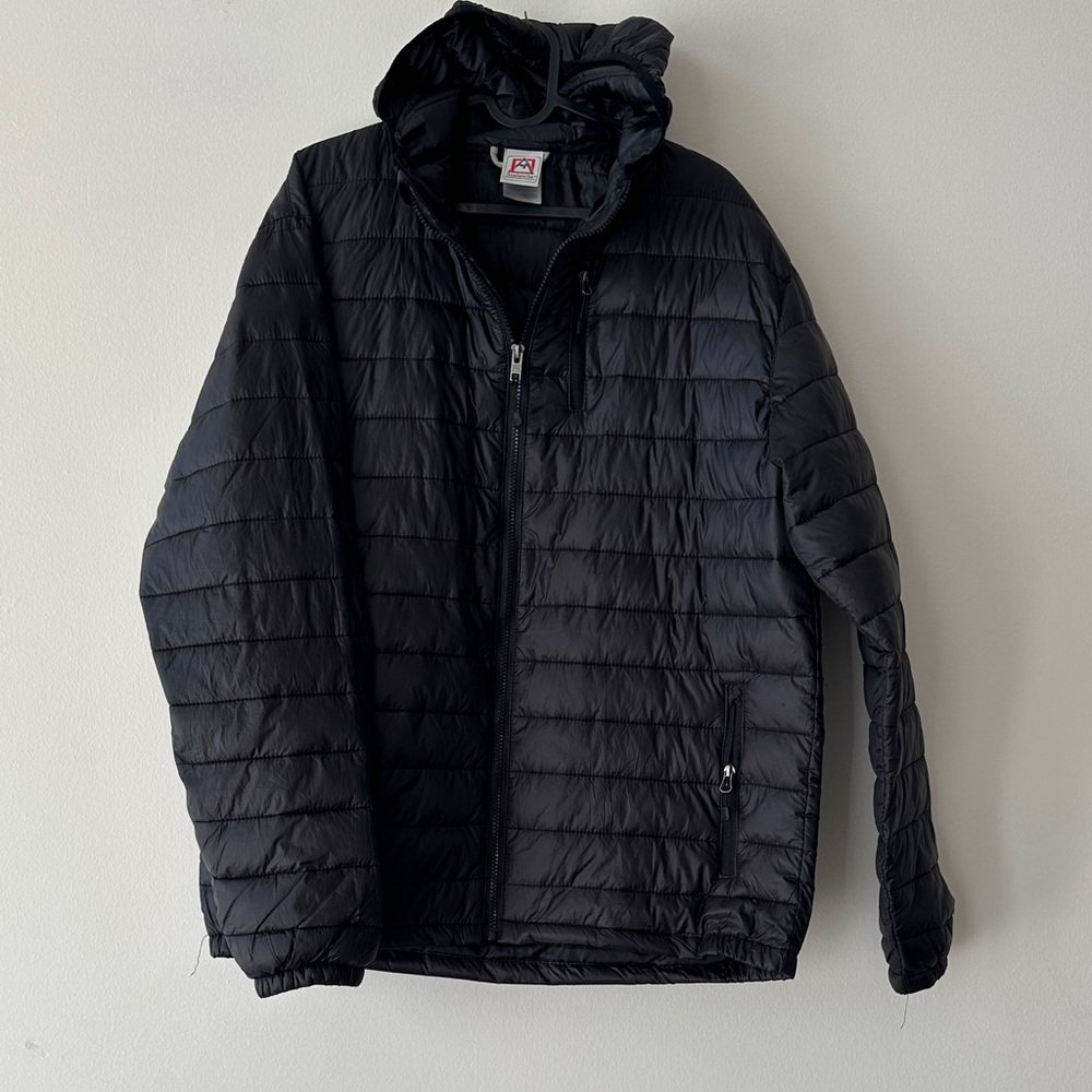 Avalanche Black Puffer Jacket